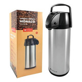 Garrafa Térmica Grande Inox 2 5l Mônaco Unitermi Café Tereré