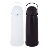 Garrafa Térmica Grande Kit 2 De 1 9l Nobile Leite E Café Chá Cor Branco