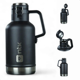Garrafa Térmica Growler Burguer King Aço Inox Parede Dupla 1 9 Litros Nautika