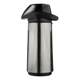 Garrafa Térmica Invicta Air Pot Inox Slim 1l Ampola Vidro