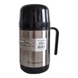 Garrafa Térmica Lumina Tampa De Rosca 500ml Aço Inox