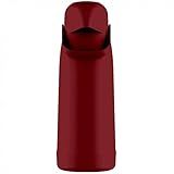 Garrafa Térmica Magic Pump Bomba De Pressão 1 8l Vermelho Aurora