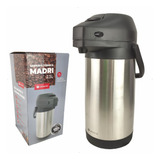 Garrafa Térmica Mônaco Jarra 2 5 Litros Aço Inox Unitérmi