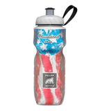 Garrafa Térmica Polar Bottle Bandeira Usa 590ml Caramanhola