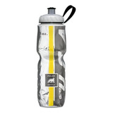 Garrafa Térmica Polar Bottle Black Yellow 710ml Caramanhola