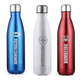 Garrafa Termica Profissao Cantil Profissao Cores Inox 500ml