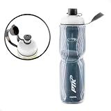 Garrafa Termica Squeeze Ptk Caramanhola Bike Ciclismo Camping Mtb 700ml Mundo Compras Preto 