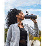Garrafa Térmica Stanley Classic Hydration Matte Black 750ml Cor Preto