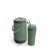 Garrafa Termica Terere 2 5l Copo Termico 650ml Bomba Inox
