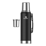 Garrafa Térmica Terere Stanley Mate System 1 6l Tampa Cuia Cor Preto