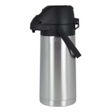 Garrafa Térmica Therm 1 9 Litros Inquebrável Inox Cor Prateado