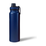 Garrafa Térmica Vácuo Água Gelada Esporte 1000ml Cor Preto