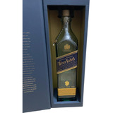 Garrafa Vazia Blue Label Com Estojo