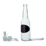 Garrafa Vidro Porta Azeite Vinagre Pimenta Com Dosador 275ml