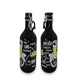 GARRAFÃO DE CERÂMICA GROWLER 2L PRETO MONDOCERAM BEER