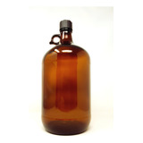 Garrafão Growler Vidro Âmbar Tampa Rosca Alça Vinho Cerveja