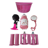 Garrafinha Buzina Cesta Retrov Kit Acessorios Bike Infantil