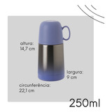 Garrafinha De Água Café Térmica Pequena