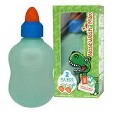 Garrafinha De Lavagem Nasal Infantil Dinossauro Nosewash Cor Bico Laranja