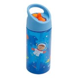 Garrafinha Infantil Aventuras Astronauta 380ml Azul