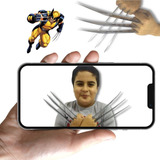 Garras Do Wolverine Flexíveis Infantil corrente Tag Militar