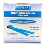 Garrote Descartável Latexfree Tiras 36cm Cx C 25 Sem Talco