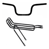 Garupa Bicicleta Bagageiro Aro 20 A 26 Guidão Titan Bike