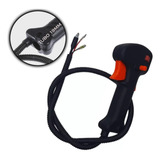 Gatilho Cabo Acelerador Comp Roçadeira Multimarcas Tubo 19mm