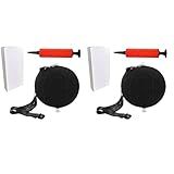 Gatuida 2 Unidades Bola De Golfe Corretiva Treinamento De Golfista Equipamento De Treinamento Do Treinador Auxiliar De Treinador De Swing De Golfe Recarregável Bola Inflável Pvc