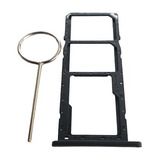 Gaveta Bandeja Slot Chip Sim Card Para Galaxy A03 Sm a035m