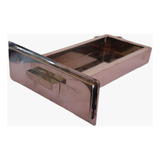 Gaveta Cinzeiro Churrasqueira Alven 35x17x05 100 Aço Inox