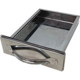 Gaveta Cinzeiro Tampa Refrataria 100 Inox Churrasqueiras