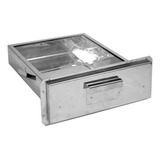 Gaveta De Cinzas Para Fogão A Lenha Churrasqueira Inox