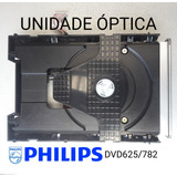 Gaveta Leitor Óptico Mecanismo Do Dvd Philips Dvo625 782
