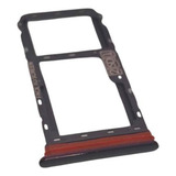 Gaveta Slot Sim Card Chip Moto G8 Plus Cereja Autorizada