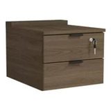 Gaveteiro De Mesa 2 Gavetas C Chave Kappesberg F199 Munique