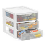 Gaveteiro Organizador 3 Gavetas Quarto Escritorio Dispensa
