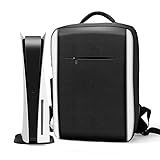 Gazaar Bolsa De Transporte Para PS5- Capa à Prova D-água Compatível Com Console De Jogos PS5- Mochila De Viagem Portátil Para Controle De Jogos PS5