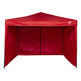 Gazebo Articulado 3x3 Aluminizado Praia E Campo 4 Paredes