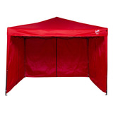 Gazebo Articulado 3x3 Aluminizado Praia E Campo 4 Paredes