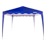 Gazebo Articulado 3x3 Metros Topo E Base Pés Em Aluminio Top