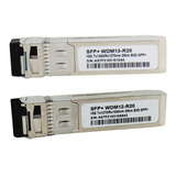 Gbic 10gb 20km Par Wdm 1270 1330 Sfp Bidi Lc Monomodo Sfp