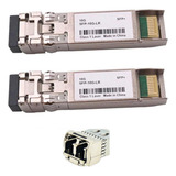 Gbic 10gb Lr Sfp Sm 10km 1310nm Lc Duplex Fibra Optica Par
