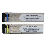 Gbic Lc 3km Modulo Sfp Bidirecional Wdm 1550 1310 Smf Par