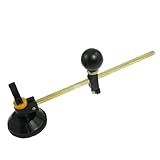 GBSTORE 40 Cm De Comprimento 6 Rodas Bussolas Ajustaveis Tipo Circulo De Vidro Cortador Circular