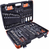 Gedore Robust Jogo De Ferramentas Oficina Master Maleta 178 Itens Cor Preto E Laranja