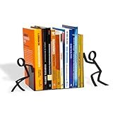 Geguton Porta Livros Toni Organização E Decoração Divertida Design Moderno E Funcional Grafite Rugoso