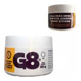 Gel Cola Fabricação Mega Hair Fita Adesiva G8 300gr  Preta