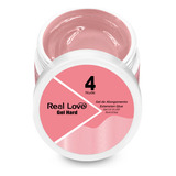 Gel De Alongamento Reconstrutor Hard 4 Nude Real Love 15ml