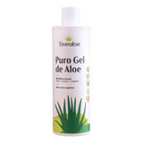 Gel De Babosa Aloe Vera Puro 500ml   Orgânico Tipo De Embalagem Para Todos Os Tipos De Pele Fragrância Suave